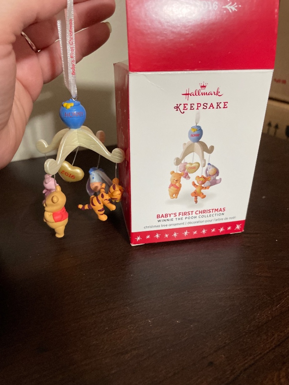 baby’s first Christmas ornament